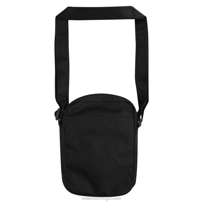 FFTN3197 New Era bolsa lateral preta new york yankees com logo