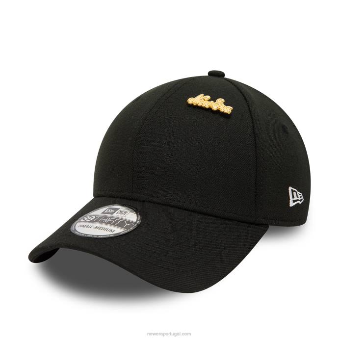 FFTN3216 New Era distintivo de alfinete de ouro de script