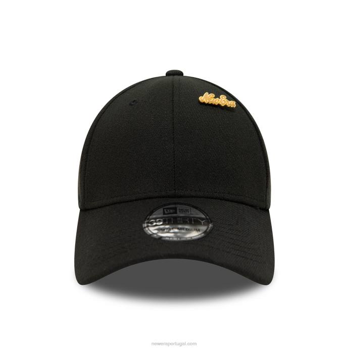 FFTN3216 New Era distintivo de alfinete de ouro de script