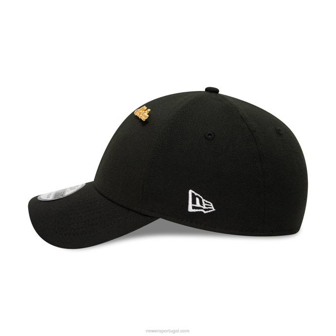 FFTN3216 New Era distintivo de alfinete de ouro de script