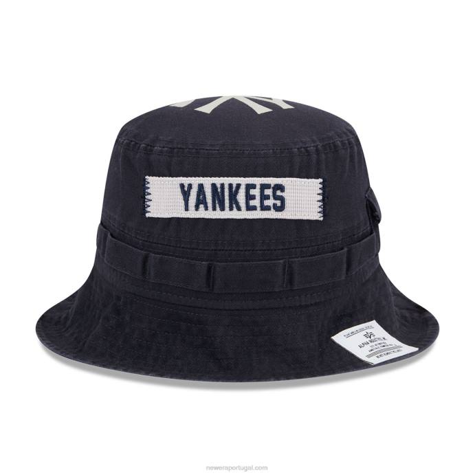FFTN2275 New Era new york yankees alpha Industries x chapéu de balde da marinha mlb