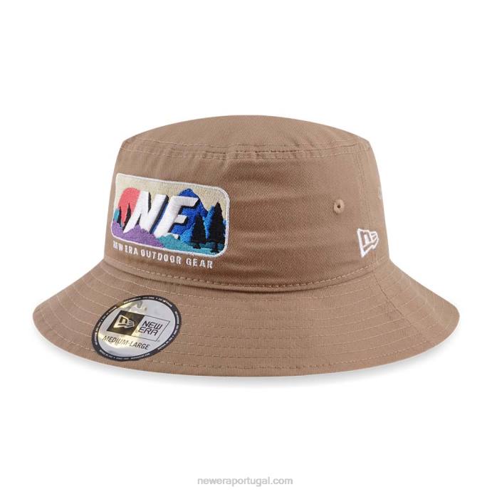 FFTN2295 New Era chapéu de balde marrom de montanha leve de aventura