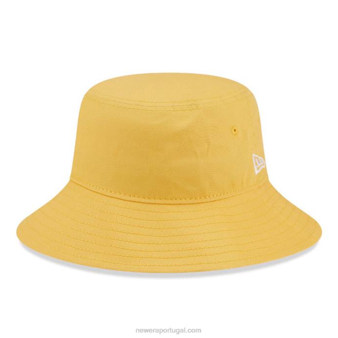 FFTN2301 New Era chapéu de balde amarelo essencial