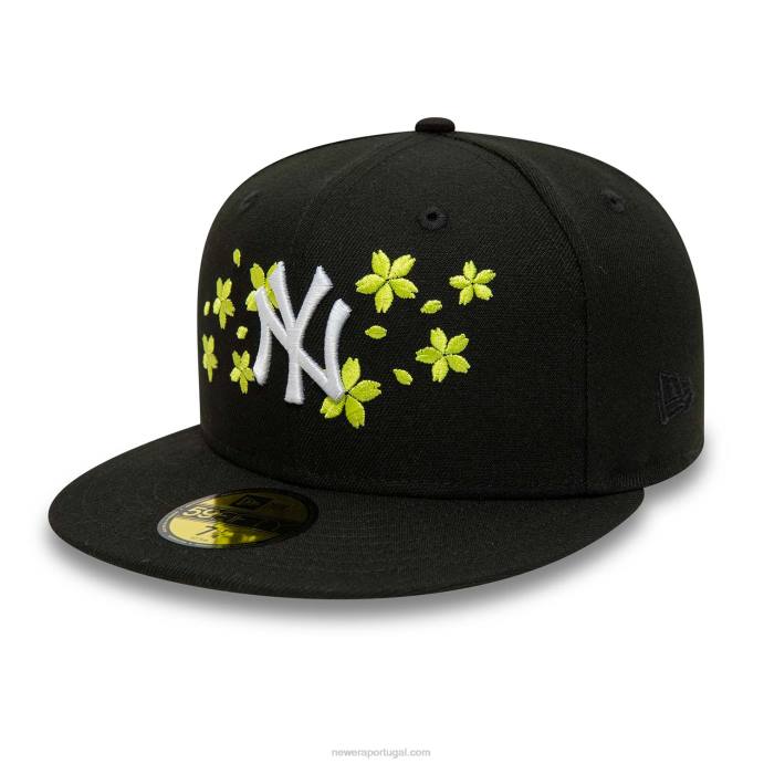 FFTN1000 New Era boné ajustado New York Yankees Yellow Blossom 59fifty