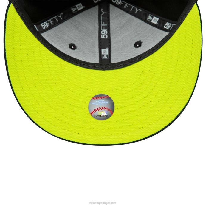 FFTN1000 New Era boné ajustado New York Yankees Yellow Blossom 59fifty