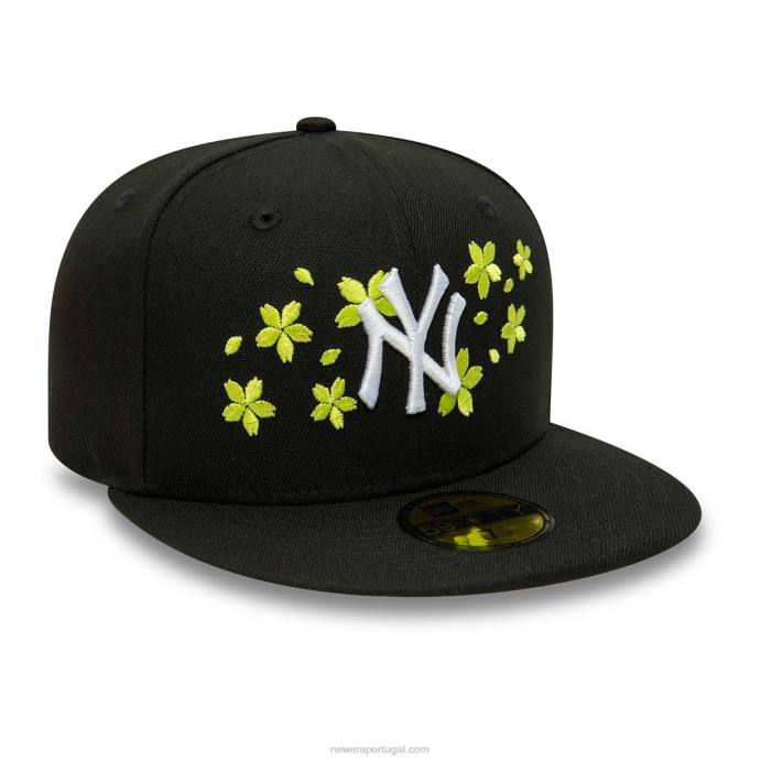 FFTN1000 New Era boné ajustado New York Yankees Yellow Blossom 59fifty