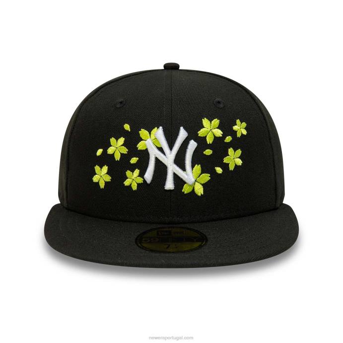FFTN1000 New Era boné ajustado New York Yankees Yellow Blossom 59fifty