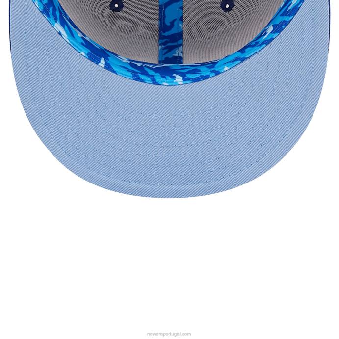 FFTN1003 New Era toronto blue jays boné monocamo azul 59fifty