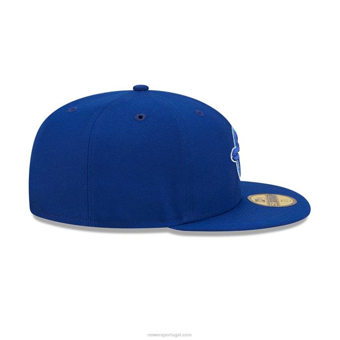 FFTN1003 New Era toronto blue jays boné monocamo azul 59fifty