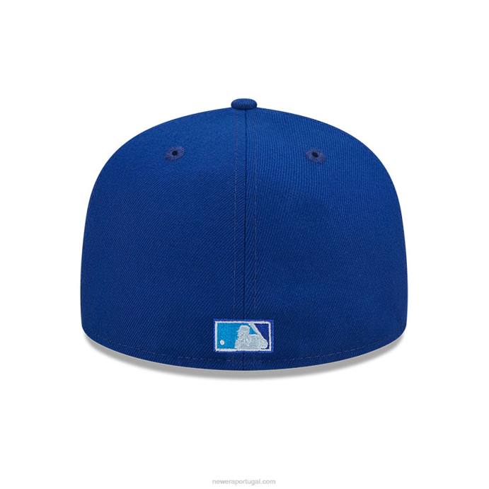 FFTN1003 New Era toronto blue jays boné monocamo azul 59fifty