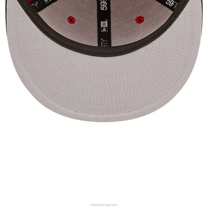 FFTN1004 New Era st louis cardeals ne letterman red 59fifty boné justo