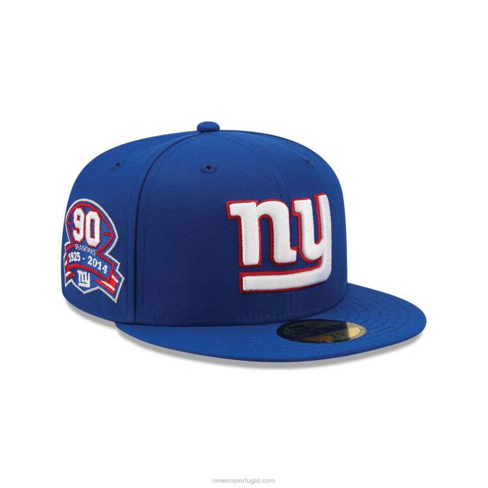 FFTN1014 New Era New York Giants nfl times blue 59fifty boné