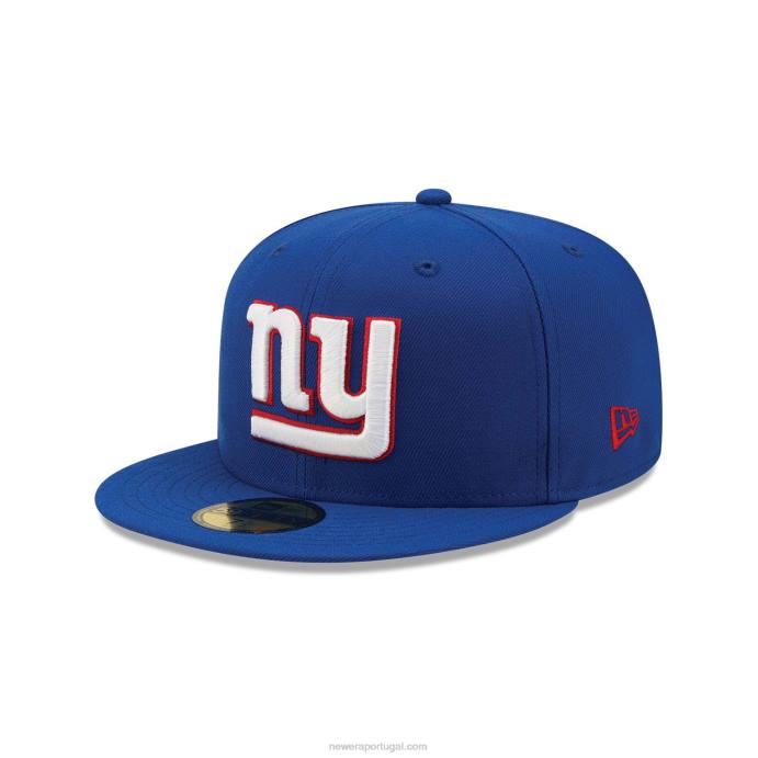 FFTN1014 New Era New York Giants nfl times blue 59fifty boné