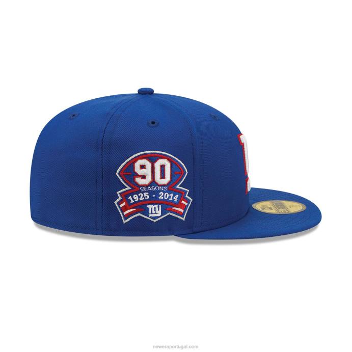 FFTN1014 New Era New York Giants nfl times blue 59fifty boné