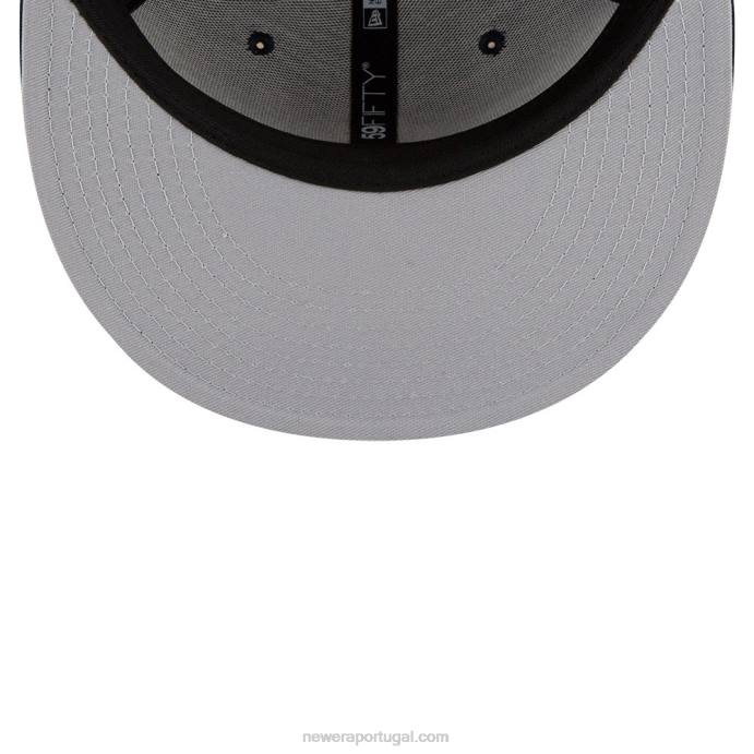 FFTN1015 New Era New York Yankees MLB Crown Champs Navy Boné 59 Fifty