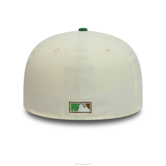 FFTN101 New Era boné colorado rockies 10 anos branco cromado 59fifty