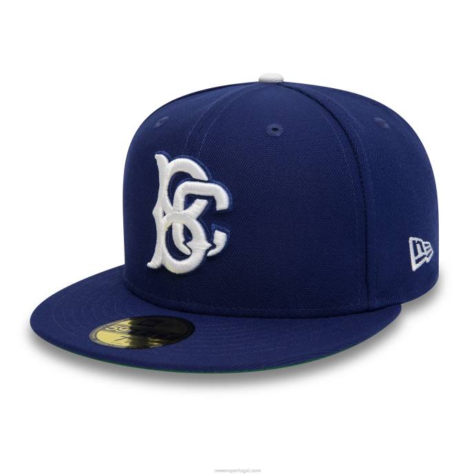 FFTN1021 New Era boné ajustado brooklyn cyclones milb azul royal escuro 59fifty