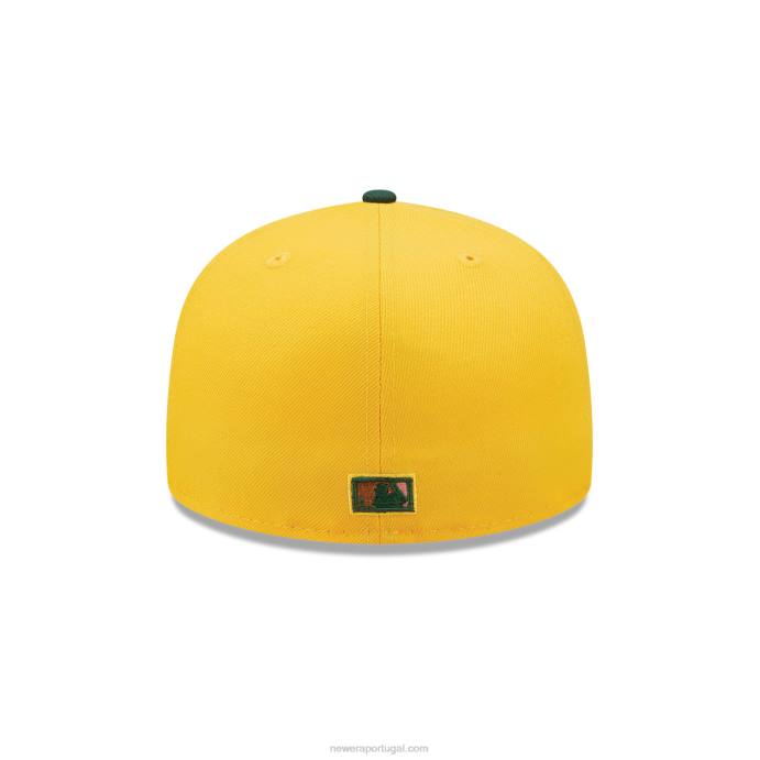 FFTN1022 New Era toronto blue jays boné amarelo 59fifty de volta às aulas
