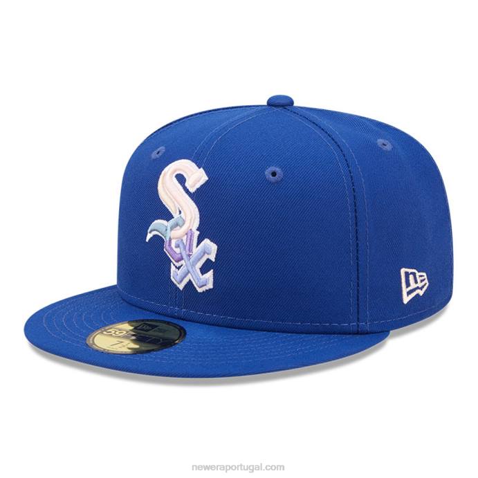 FFTN1029 New Era chicago white sox mlb nightbreak team blue 59fifty boné justo