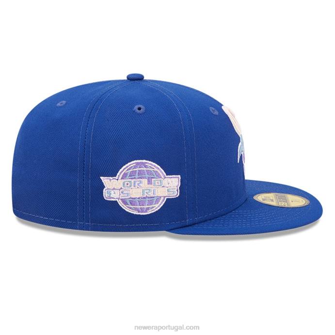 FFTN1029 New Era chicago white sox mlb nightbreak team blue 59fifty boné justo