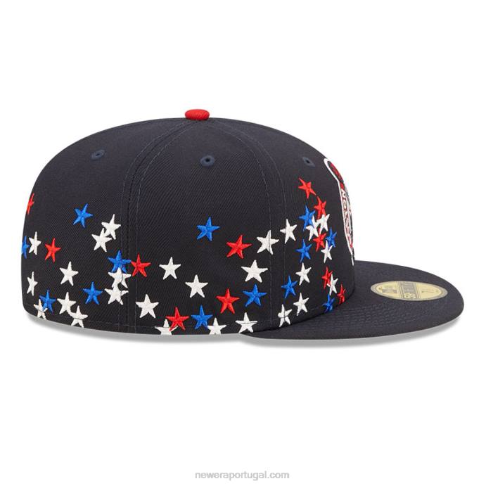 FFTN1030 New Era Boné boston celtics nba americana navy 59fifty