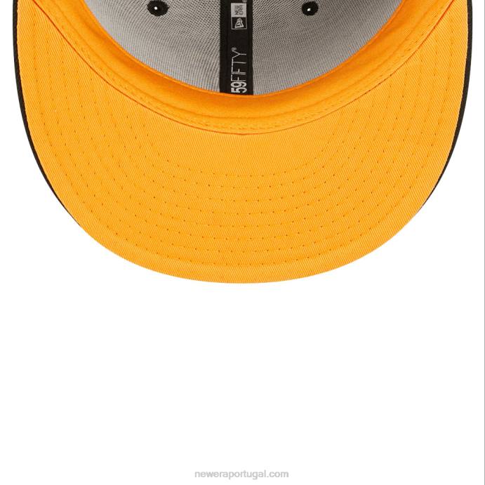 FFTN1032 New Era boné justo la dodgers tiger fill preto 59fifty
