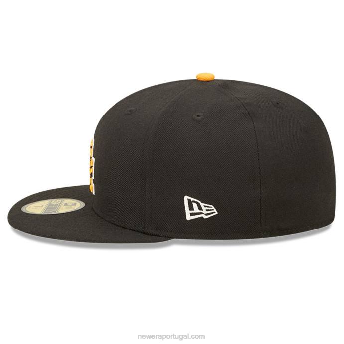 FFTN1032 New Era boné justo la dodgers tiger fill preto 59fifty