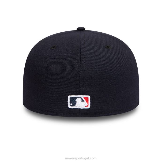 FFTN1034 New Era time de boston red sox mlb come boné da marinha 59fifty