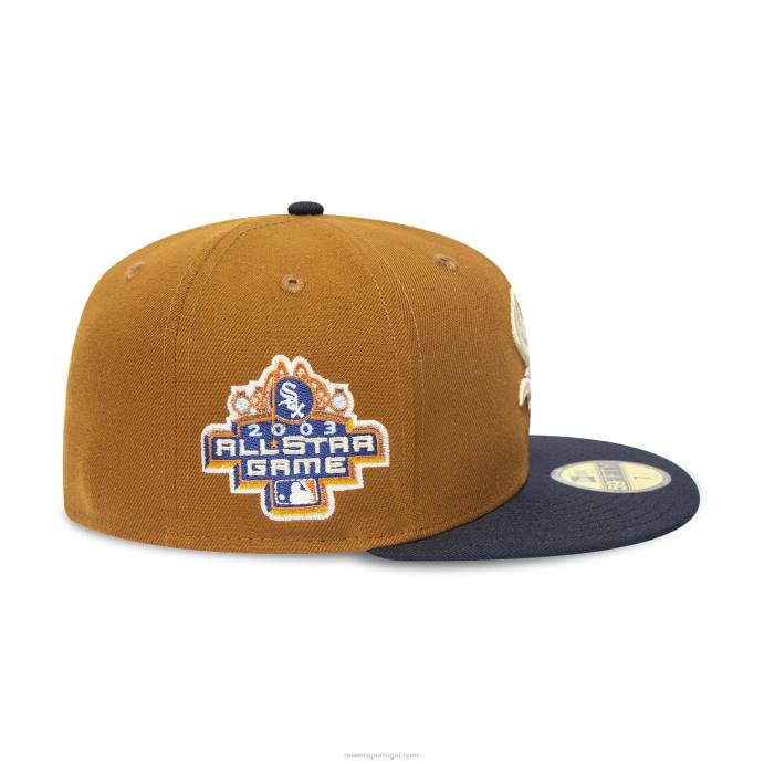FFTN1037 New Era boné Chicago White Sox 2003 All Star Game Peanut 59 Fifty