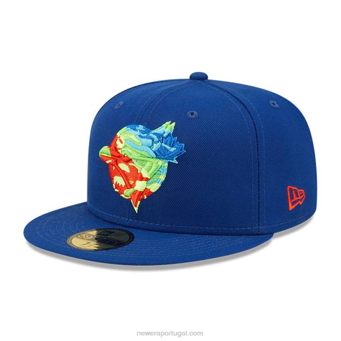 FFTN103 New Era boné toronto blue jays infravermelho azul 59fifty