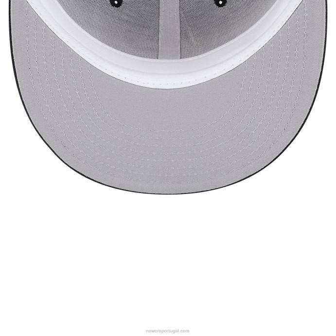 FFTN1041 New Era Boné kansas city monkars negro league bege 59fifty