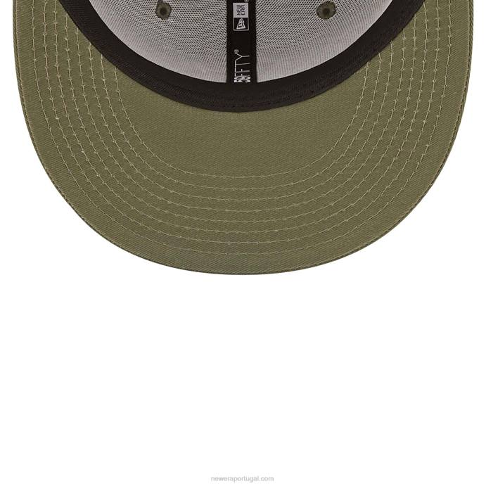 FFTN1045 New Era Boné New York Yankees League Essential Verde 59Fifty