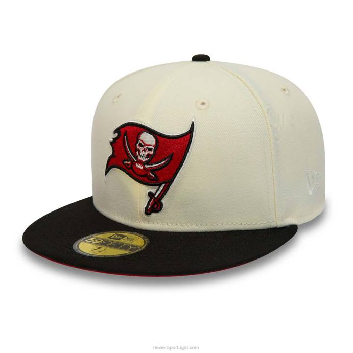 FFTN1047 New Era boné tampa bay buccaneers branco 59fifty