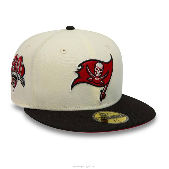 FFTN1047 New Era boné tampa bay buccaneers branco 59fifty