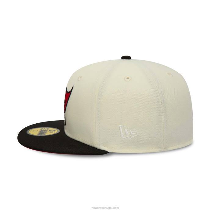 FFTN1047 New Era boné tampa bay buccaneers branco 59fifty