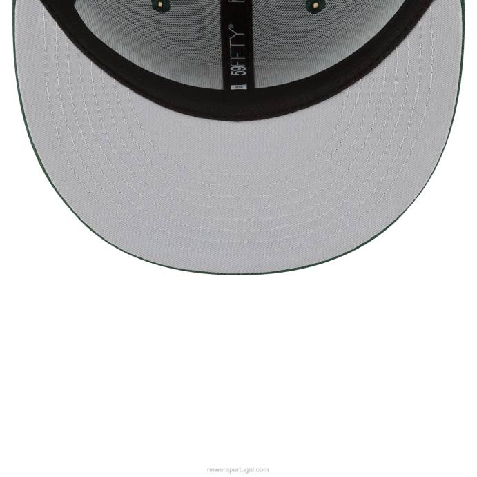FFTN1052 New Era boné arizona diamondbacks feltro x mlb verde escuro 59fifty