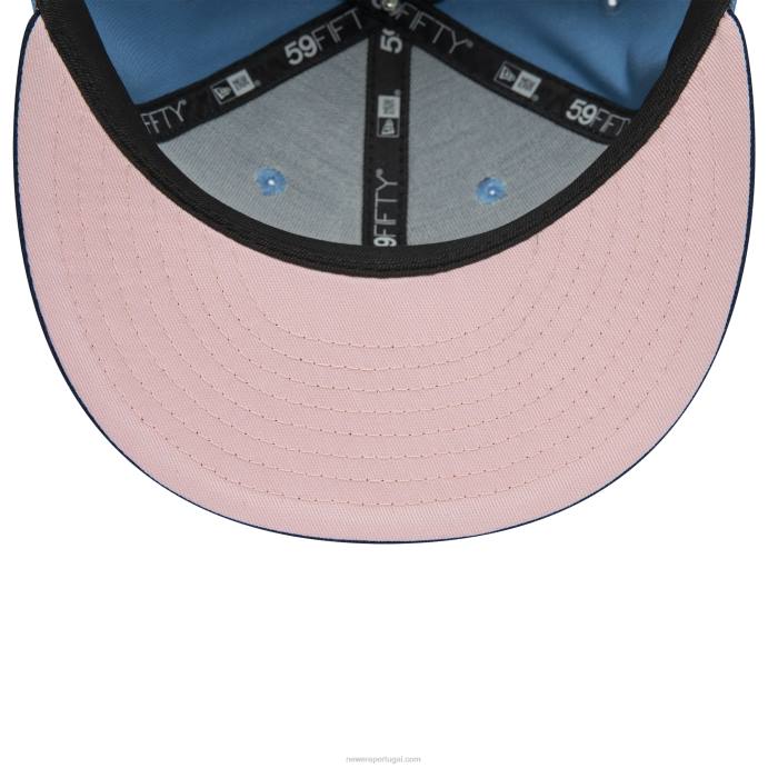FFTN1062 New Era chicago white sox 2005 world series champions sky blue 59fifty boné ajustado