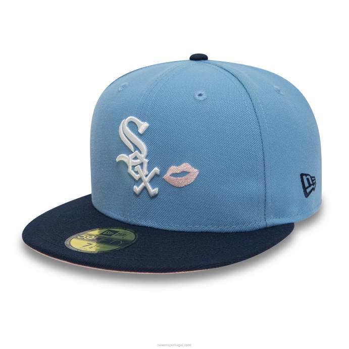 FFTN1062 New Era chicago white sox 2005 world series champions sky blue 59fifty boné ajustado