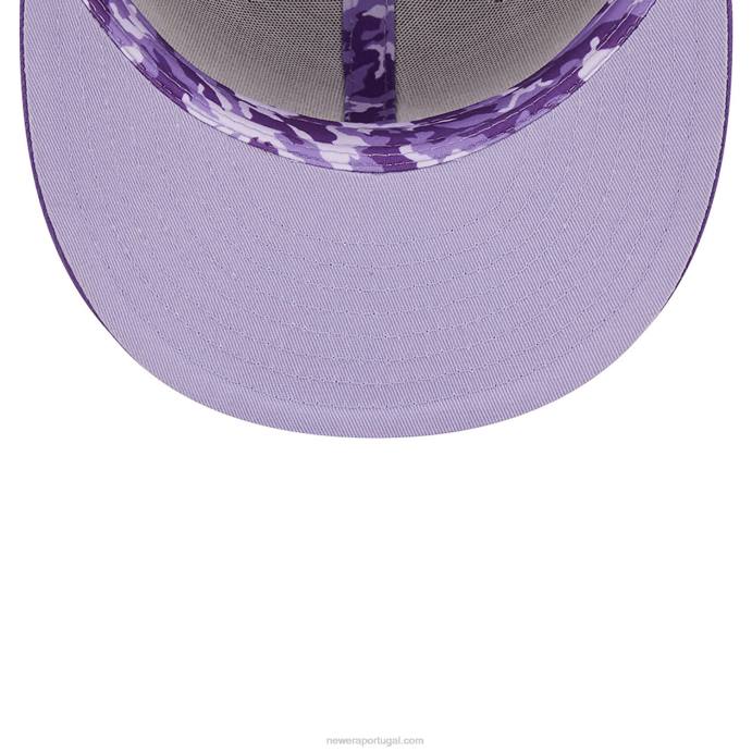 FFTN1063 New Era boné arizona Diamondbacks monocamo roxo 59fifty