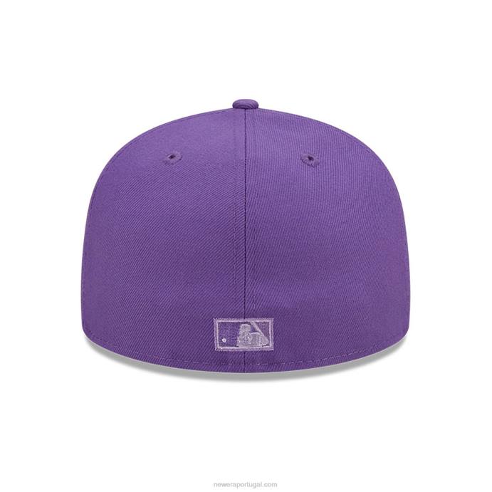 FFTN1063 New Era boné arizona Diamondbacks monocamo roxo 59fifty