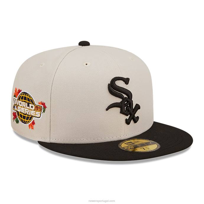FFTN1071 New Era chicago white sox fall boné clássico branco 59fifty
