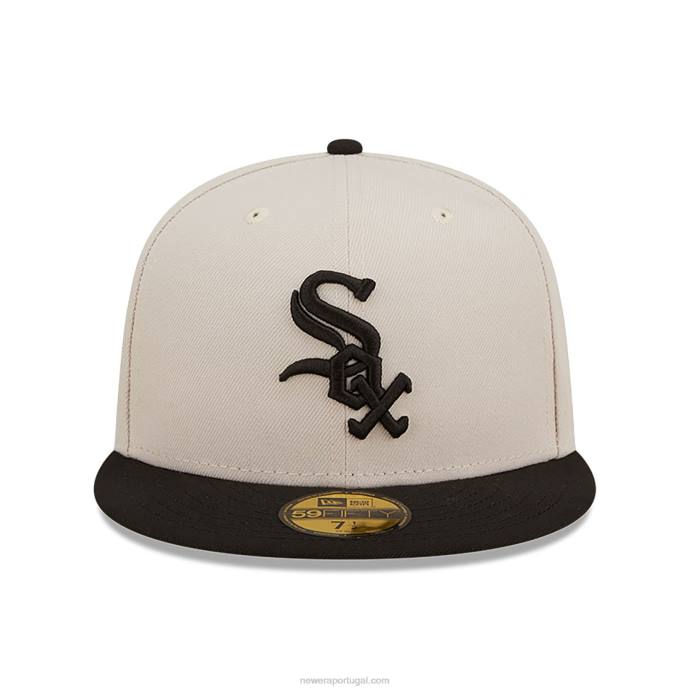 FFTN1071 New Era chicago white sox fall boné clássico branco 59fifty
