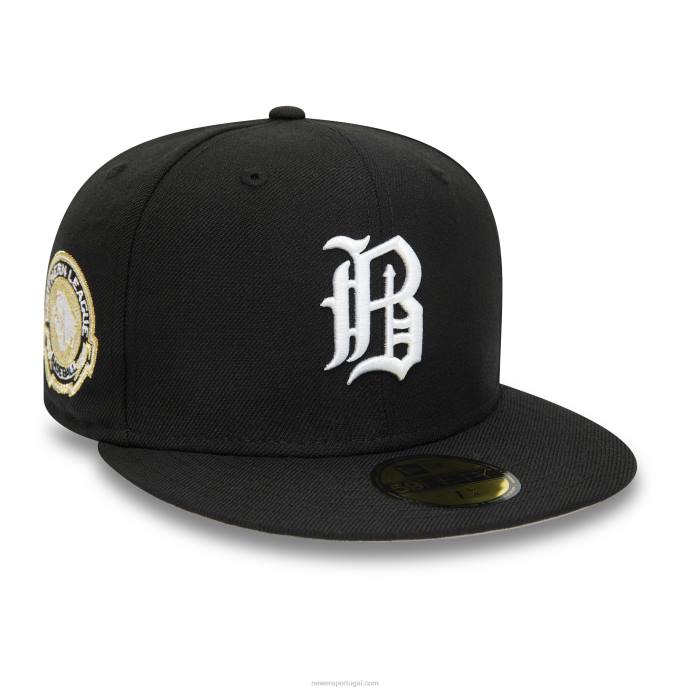 FFTN1094 New Era boné birmingham barons milb preto 59fifty
