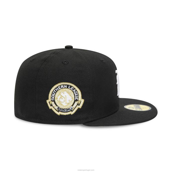 FFTN1094 New Era boné birmingham barons milb preto 59fifty