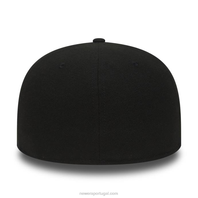 FFTN1095 New Era boné essencial preto 59fifty do personagem batman