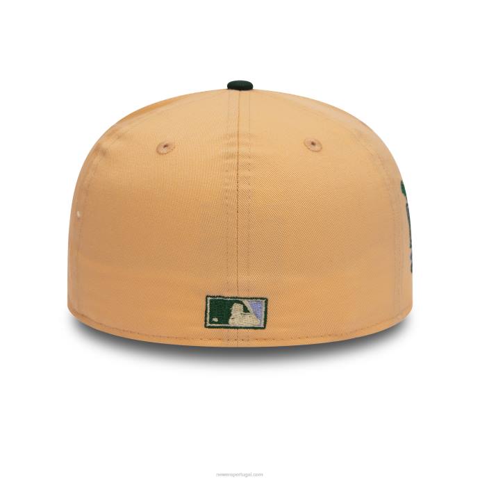FFTN1097 New Era chicago white sox 10º aniversário boné pêssego 59fifty