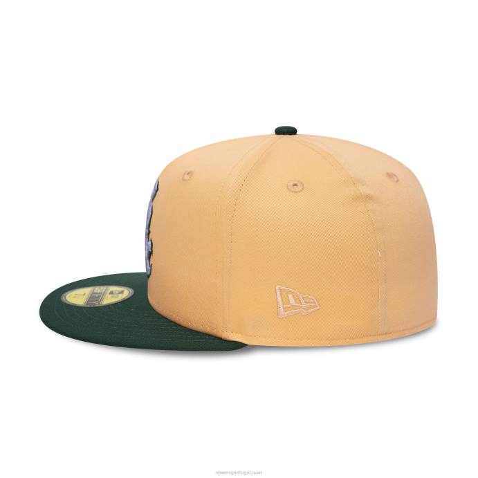 FFTN1097 New Era chicago white sox 10º aniversário boné pêssego 59fifty