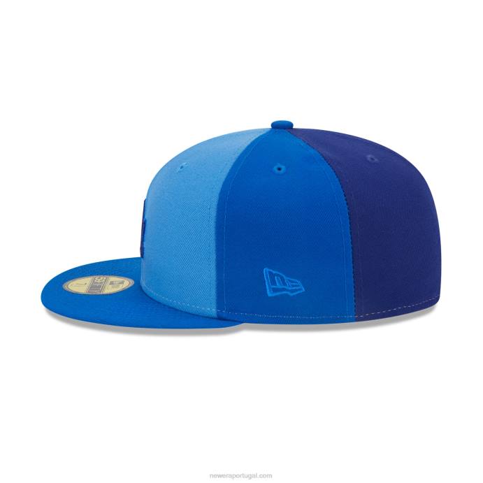 FFTN1098 New Era boné la dodgers tritone team azul 59fifty
