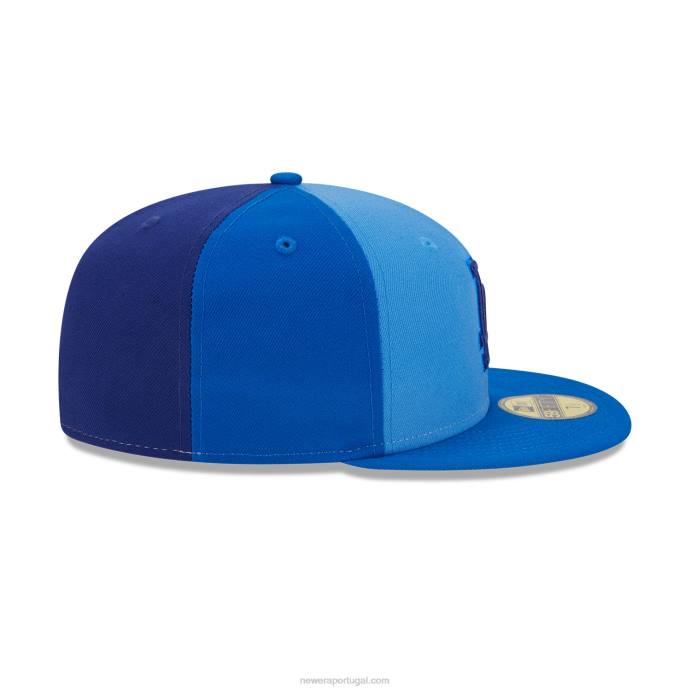 FFTN1098 New Era boné la dodgers tritone team azul 59fifty