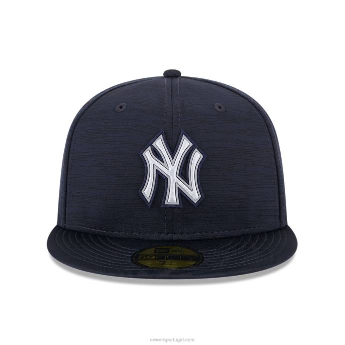 FFTN10 New Era boné New York Yankees mlb clubhouse azul 59fifty